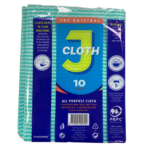 Original J Cloth Pack of 10