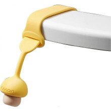 Toilet Lid Lifter Silicone Anti Slip Adjustable Clip Toilet Seat Cover Handle Mushroom Shape Handle