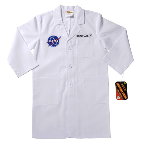Aeromax LRS-46 Junior Rocket Scientist Lab Coat Alder 4 til 6 ?r 2