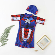 Marvel Boy's Captain America Swimsuit