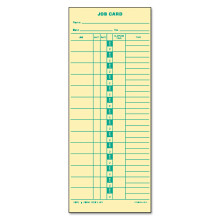 TOPS 1258 Tijdkaarten voor nauwkeurige kostenberekening 500/BX 3-1/2-inch x 9-inch