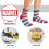 Marvel Captain America Fluffy Socks Men 5