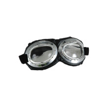 Aviator Goggle ezst s fekete felnott jelmez kiegszto