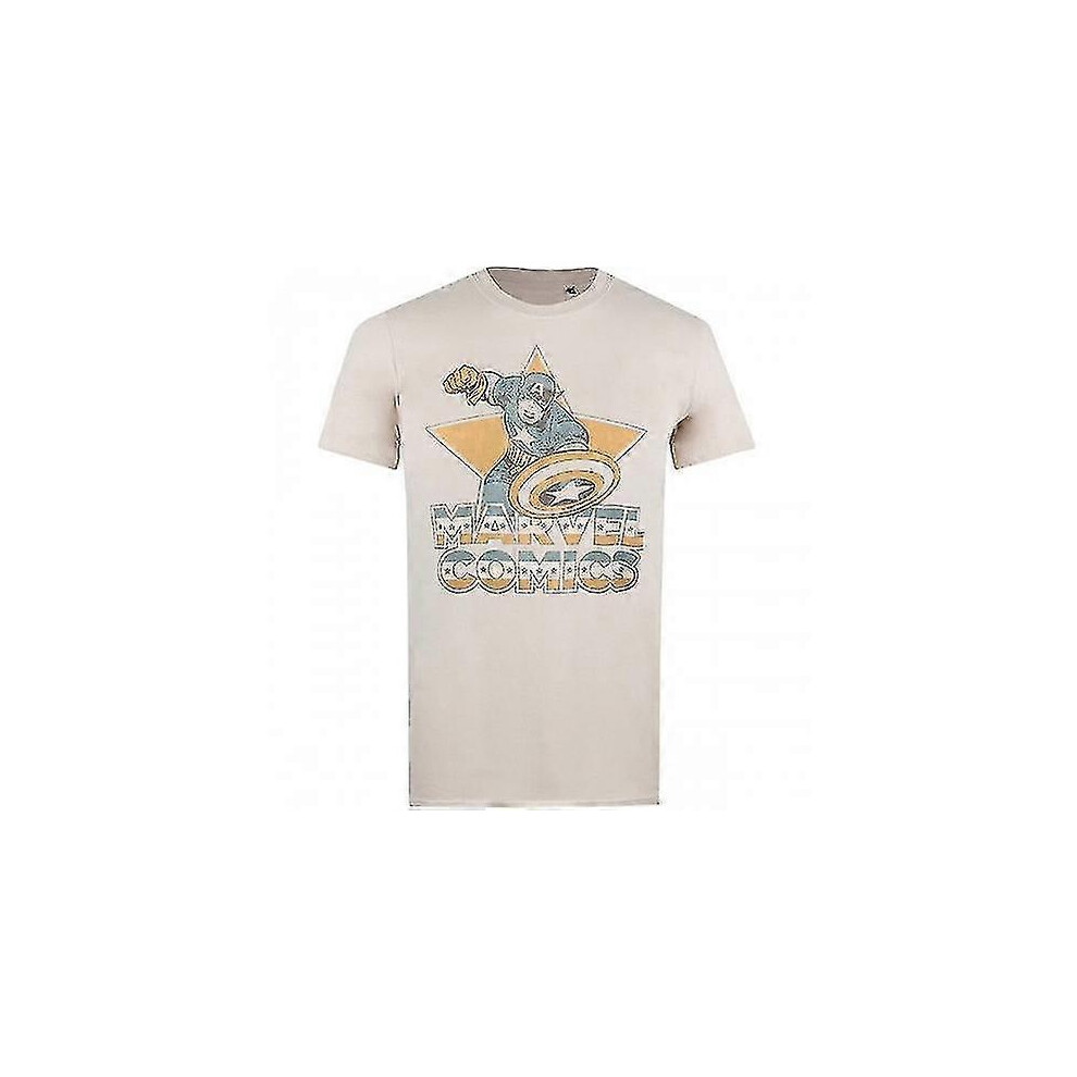 Men's (2Xl) Marvel Captain America T-Shirt