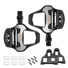 KOOTU KEO Fahrradpedale, 9/16 Zoll, universelle Rennradpedale, Fahrrad-Plattformpedale, Klickpedale, geeignet fr Rennrad, Spin-Bike, MTB, Indoor-Bik