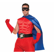 Supersankarin sininen asu aikuisille
