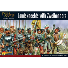 Warlord Games Pike and Shotthe - Landsknechts with Zweihanders Wargaming Miniatures ? - Tabletop Miniatures Wargame