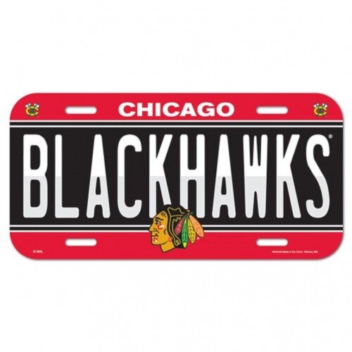 Chicago Blackhawks nummerplade