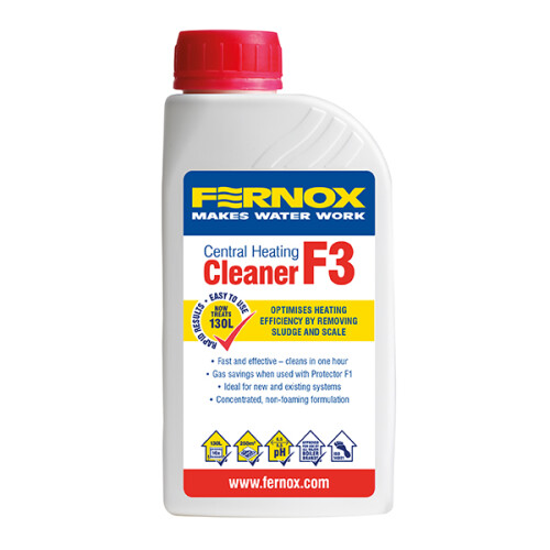 Fernox F3 Cleaner 500ml 5660 (liquid) pH Neutral Central Heating