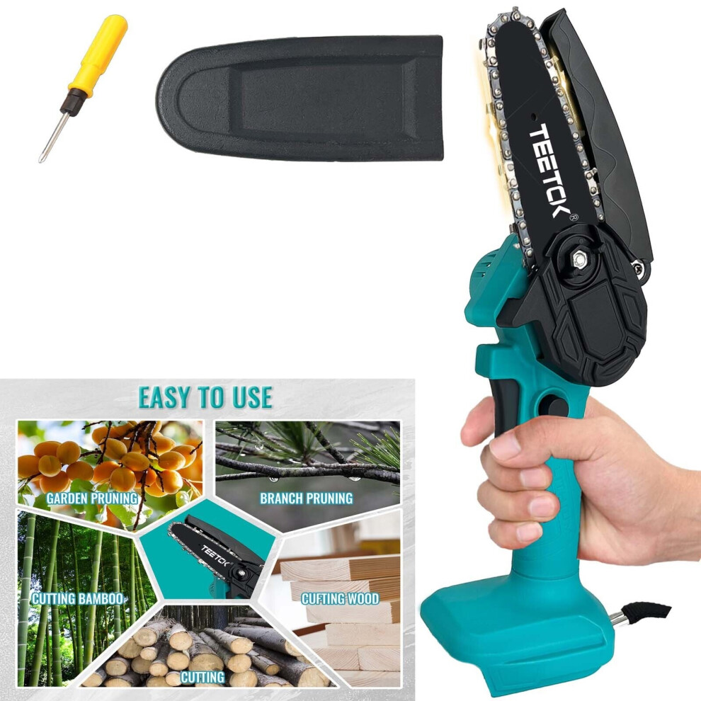 Mini chainsaw  cordless one handed handheld(excluding battery)Compatible with Makita Battery