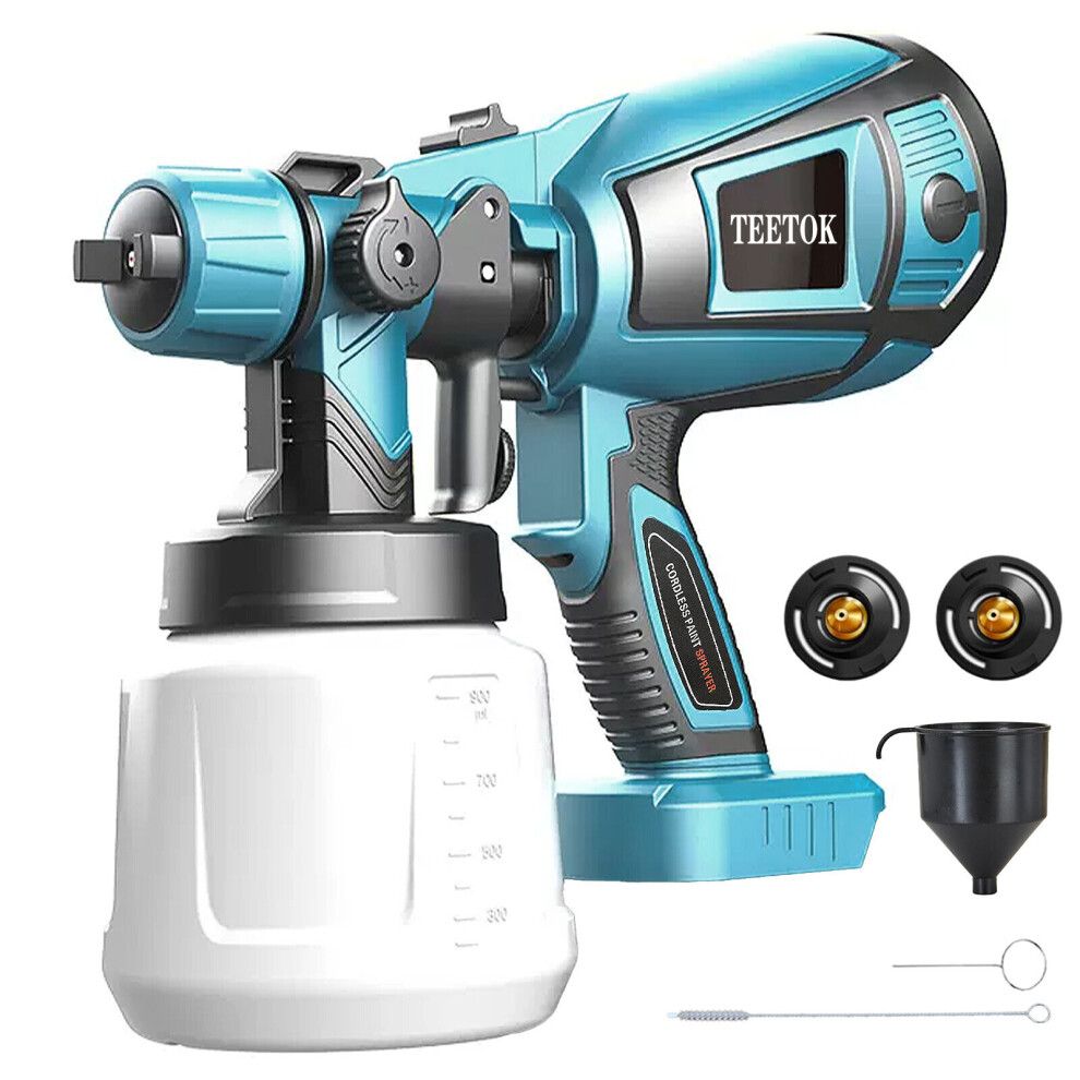 1L Spray Gun Cordless Fence Wall Paint Sprayer Naked-Makita Compatible