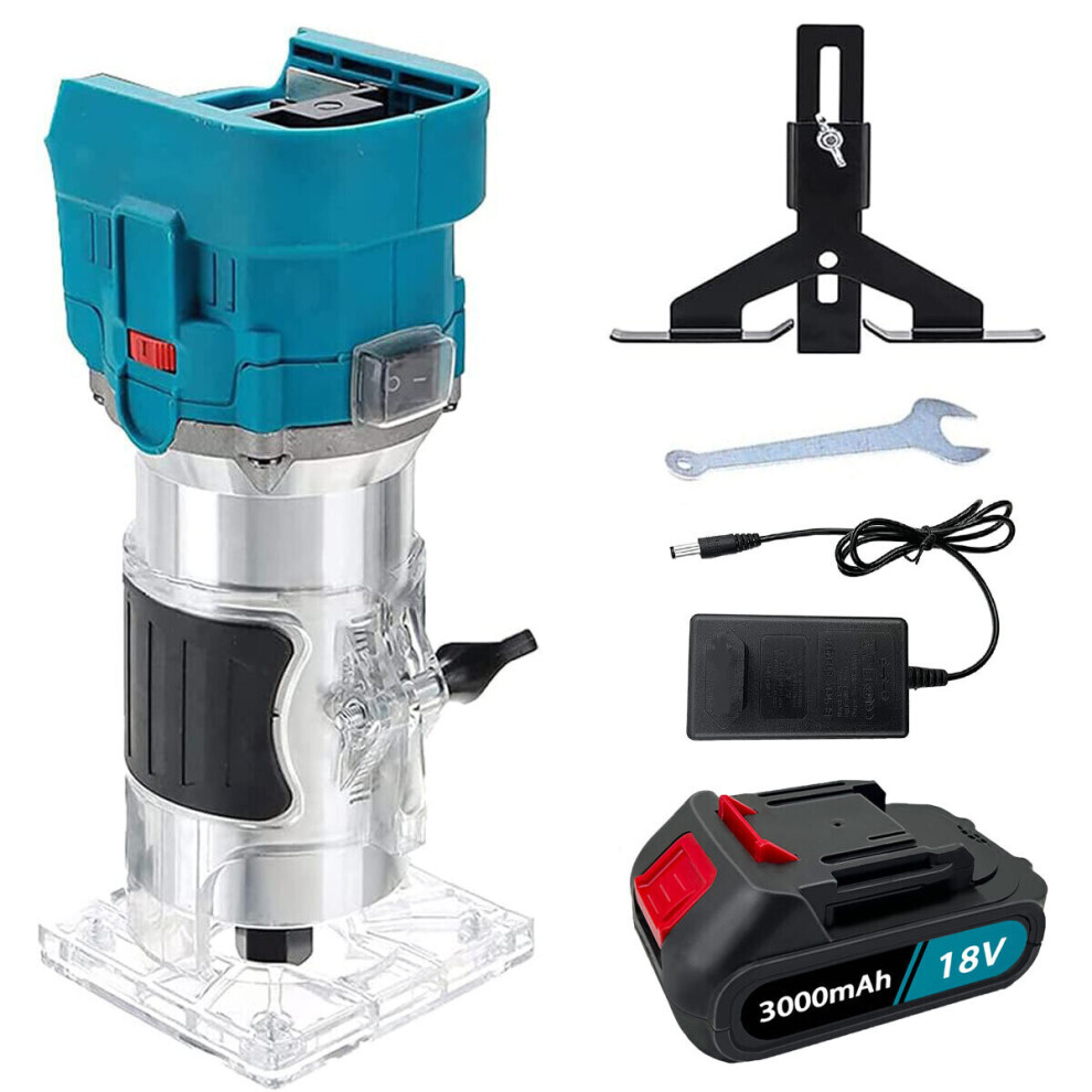 Replace For Makita DRT50ZX4 18v LXT Brushless Cordless Router Trimmer +Battery +Charger