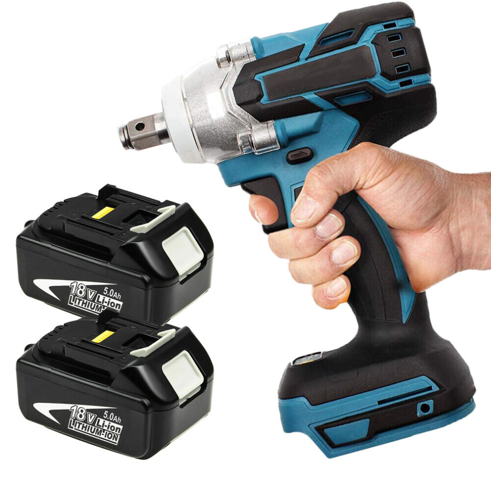 3IN1 Impact Wrench Driver 1/2"420Nm+2Battery-Makita Battery Compatible