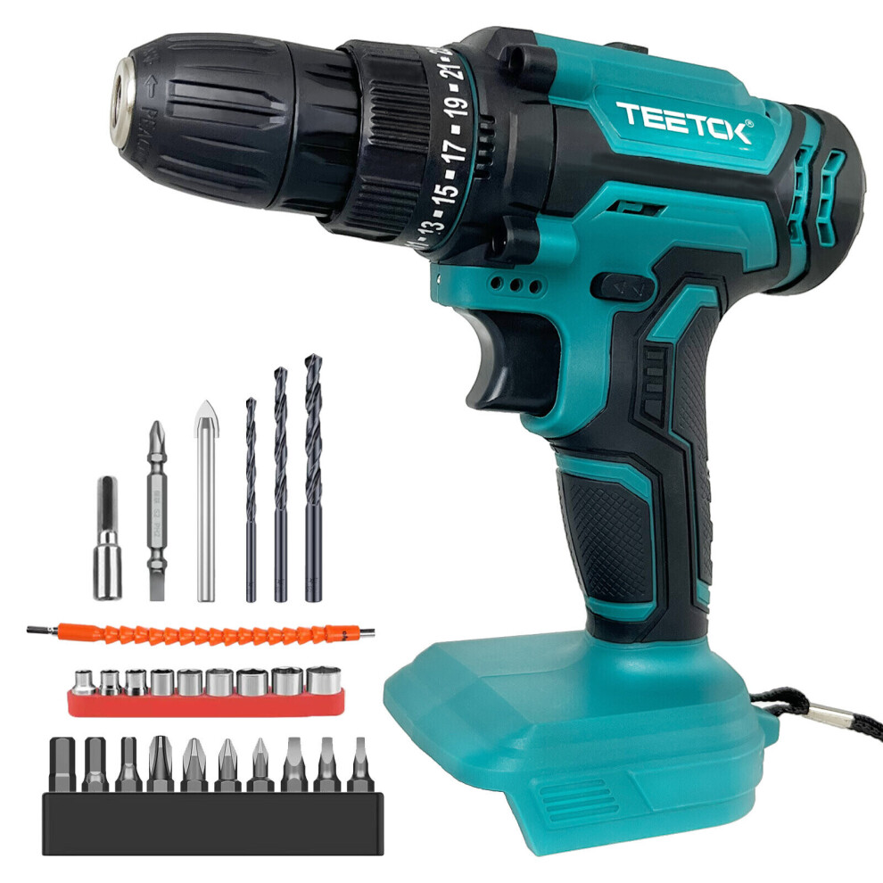 Cordless Impact  Drill Screwdriver Bits Body-Makita Bettery Compatible