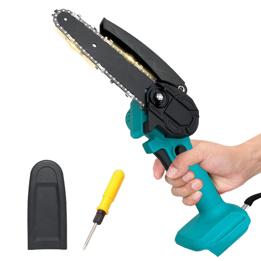 Cordless Mini Chainsaw Chain Saw Cutter 6''-Makita Battery Compatible