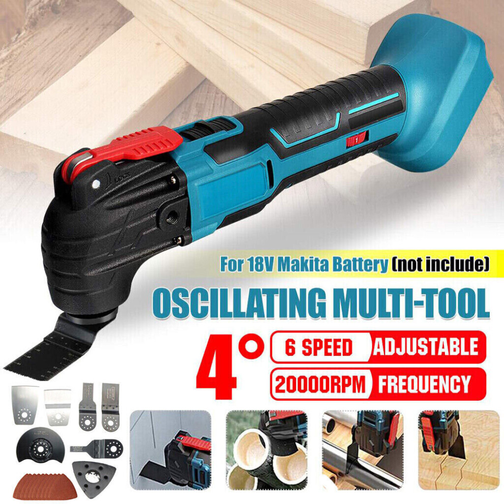 Cordless Oscillating MultiTool Blade Cutter-Makita Battery Compatible