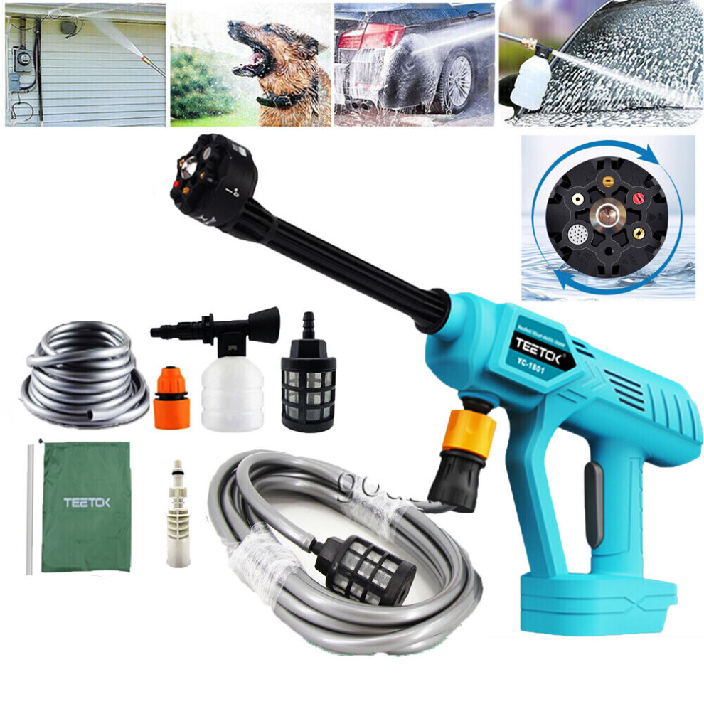 Cordless Car High Pressure Washer Jet Water Wash Body-MakitaCompatible