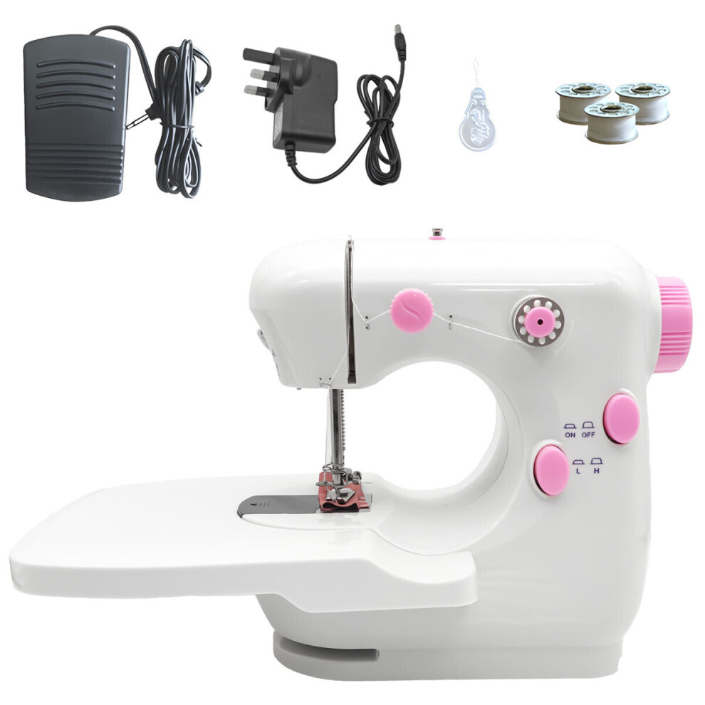 Electric Sewing Machine Multi Mini Portable Desktop Tailor Household