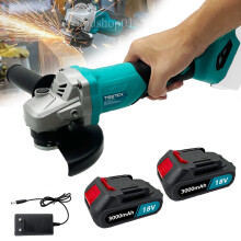 125mm Cordless Angle Grinder+2x Battery 5.5A+Charger-Makita Compatible