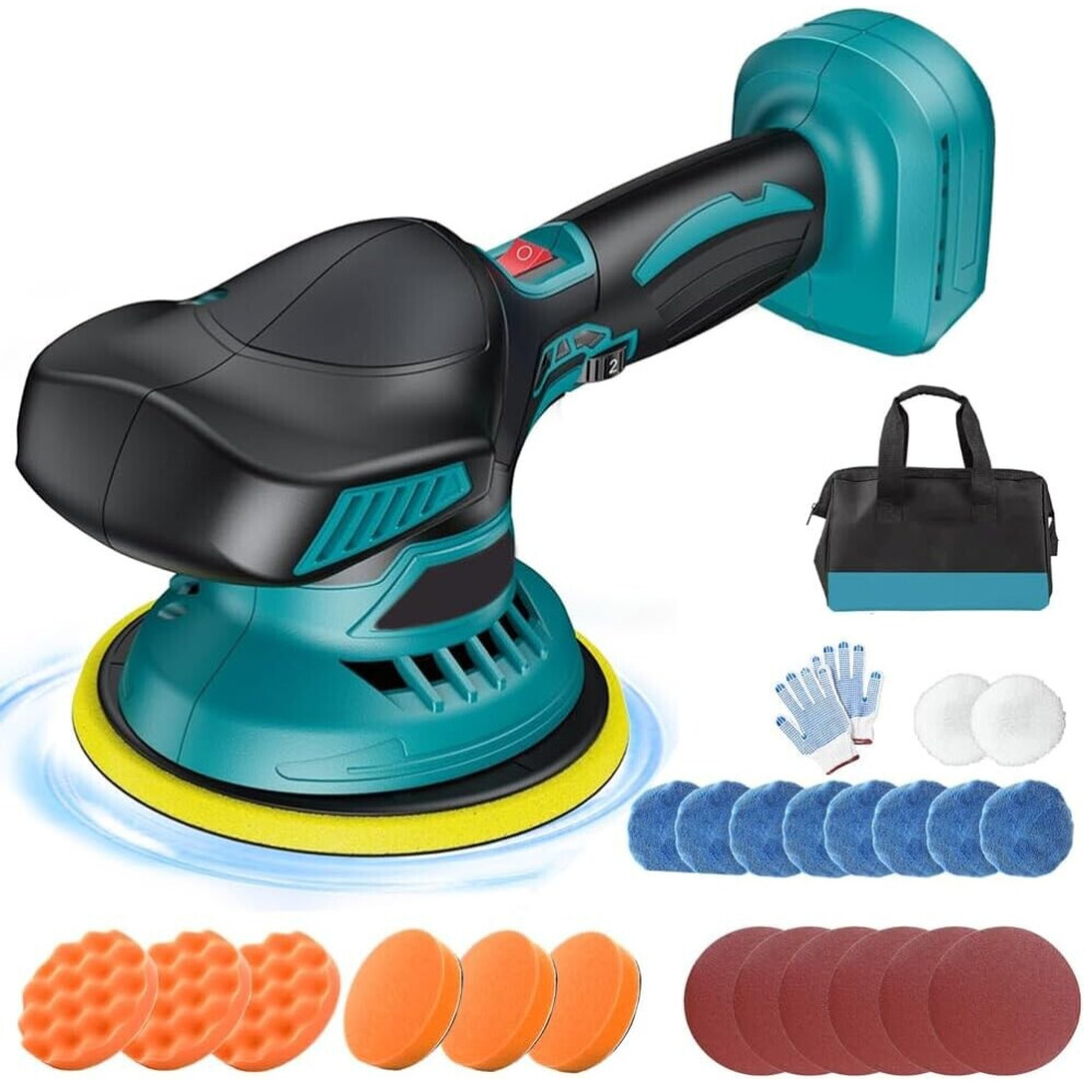 6" Polisher Buffer Sander Car Polishing Machine Kit- Makita Compatible