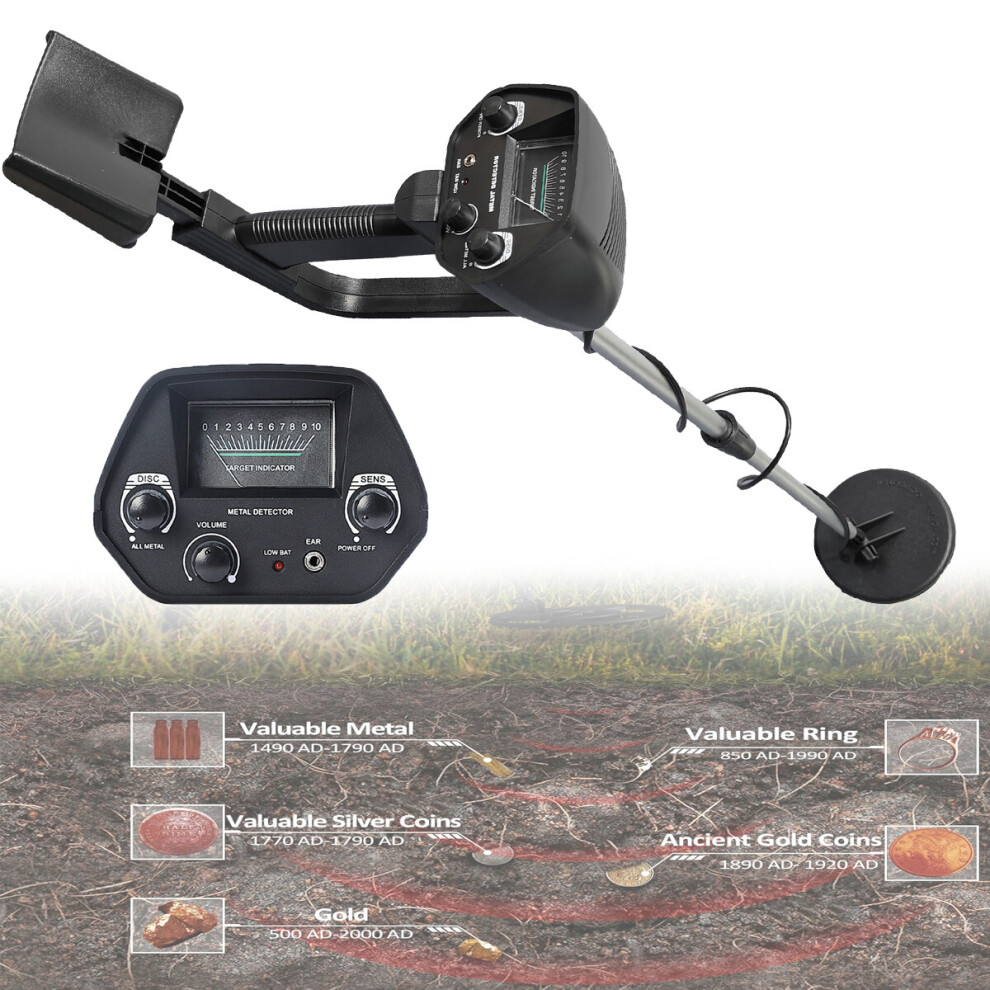 Deep Metal Detector Gold Detector Treasure Hunter Waterproof Coil