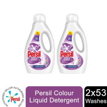 Persil Colour Liquid Detergent Duo 2x 53W (1.431L each), Total 106W, Plant-based stain removal, Colour Protect, Sensitive Skin - 68224188