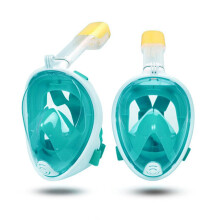 (Groen, L/XL) Volgelaats Snorkelmasker Voor GoPro Zwemmen