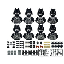 Middle Ages Military Soldier Building Blocks British Navy European War Chinese Qing Dynasty Figures Infantry Knight Weapon Brick