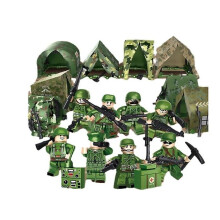 New version Military figures police special forces male gifts puzzle puzzles children's toys creative building blocks