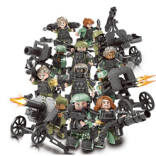 New version Palestinian Israeli military border conflict special forces personnel weapons children's puzzle assembly block toys