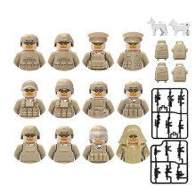 Middle Ages Military Soldier Building Blocks British Navy European War Chinese Qing Dynasty Figures