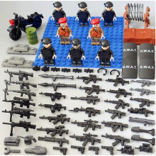 New version Special police bandits military building blocks and figurines assembling children's and boys' toys