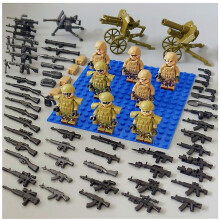 New version Russia-Ukraine conflict military building block figurine assembly children's boy toys