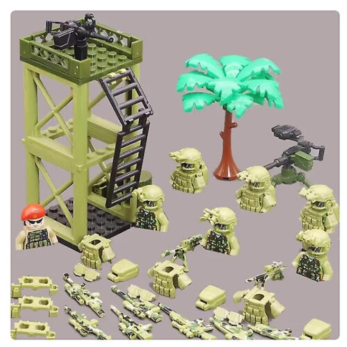 Military Special Forces Figures MOC Building Blocks Toys