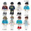 8PCS Doctors And Nurses building blocks occupation Plastic toys 1