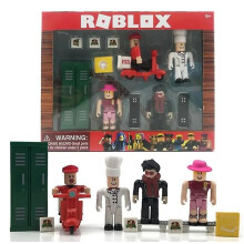 Virtual World Roblox Figurine Roblox Brinquedo Juguetes Block Doll Game Peripheral Hand Model Decoration