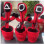 (A3)Squid Game Dancing Cactus 120 Song Speaker Talking Voice Repeat plush Cactu Dancer 4