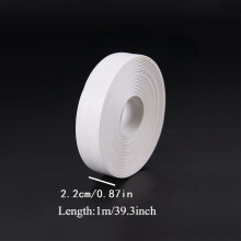 (2.21cm) Waterproof Premium Self-Adhesive Caulk Tape Sealant Strip - 1 Roll of Edge Protector