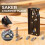 (Black) Chamfer Plane - Woodworking Edge Trimmer with Auxiliary Locator, Handheld Planer 1