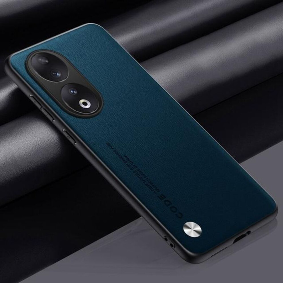 (green, For Honor 20) Luxury Plain Pu Leather Case For Honor 90 Pro Honor90 Matte Cover Silicone Full Protection Phone Case For Honor 70 Lite 60 50 80 70 Pro Plus 30s