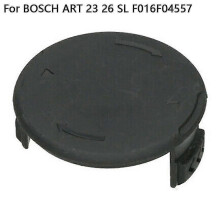 (As show, One size) Trimmer Spool Cover For Bosch Art 23 26 Sl Strimmer Line Cap Base F016f04557 Black Replacement Spool Cover Cap