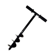 (As show, One size) Manual Garden Auger, 10x60cm Garden Augers Garden Twist Drill Bit Flower Bulb Auger Manual Spade and Auger