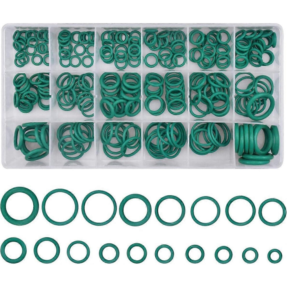 (As Show, One Size) O-Rings Kit, 270Pcs 18 Sizes O-Ring Seals Rubber Assortment, Faucet Gasket, Sealing Rings For Vehicle Air Conditioning, Home Appli 5093216557845