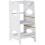 Homcom HOMCOM Kids Step Stool Toddler Kitchen Stool w/ Adjustable Standing Platform 8