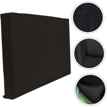 (50-52in, One size) Weatherproof Outdoor TV Cover - Dust-proof TV Enclosure