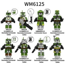 8pcs Star Wars Toy Mini Figures Fit Lego Set Doomsday Clone Trooper Stormtrooper