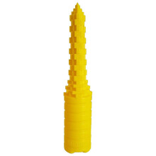 (Yellow, One size) Hotdogger, Hot Dog Bun Driller Perfect for Grilling and BBQ, Ideal Size