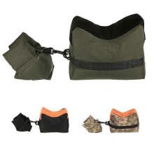 (Army Green, One size) Shooting Range Sand Bag Rifle Gun-bench Hunting Rest Front Rear Stand Bags
