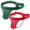 (L, One size) 2pcs Men Backless G-string Thong Briefs Underpants Panties Underwear 1