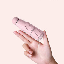 (As show, One size) Sun Umbrella, Sun-shading And Uv-proof Ultra-light Folding Capsule Umbrella